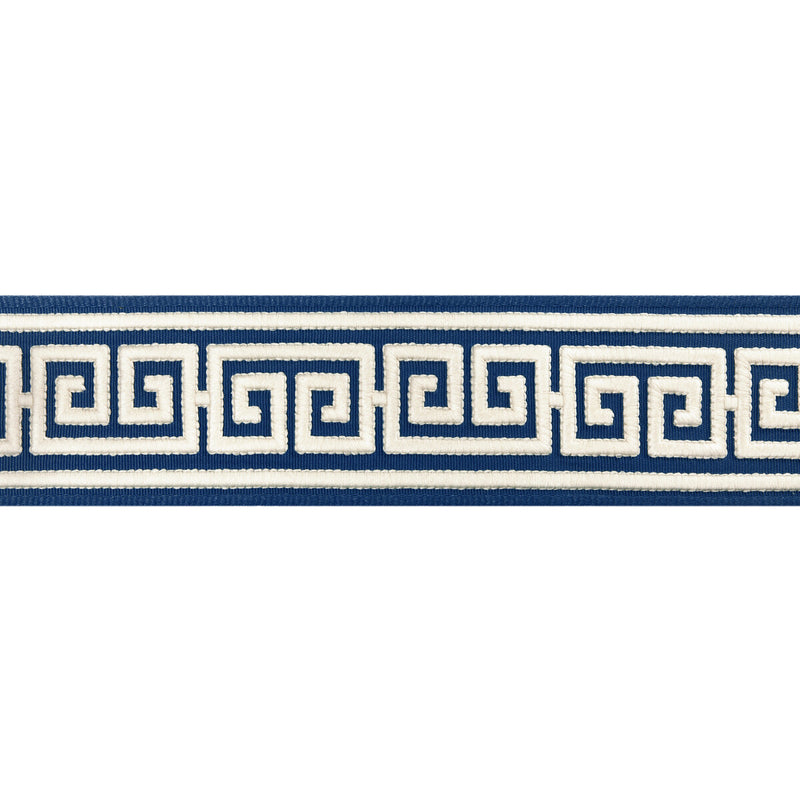 BRUNSCHWIG & FILS - PAROS TAPE- NAVY - Fabric by the Yard NAVY