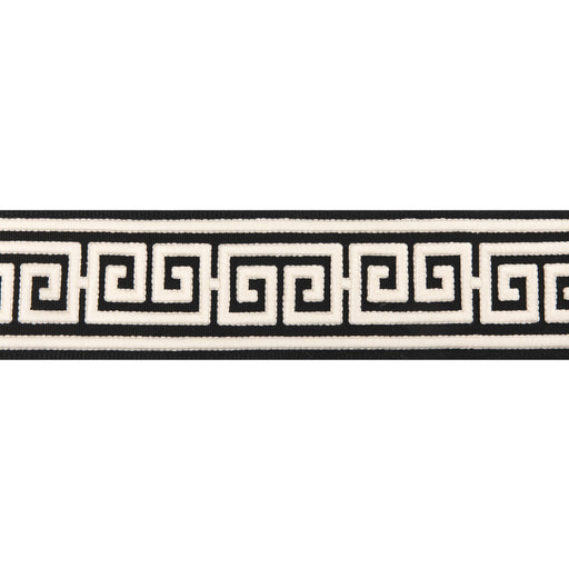 BRUNSCHWIG & FILS - PAROS TAPE- BLACK - Fabric by the Yard BLACK