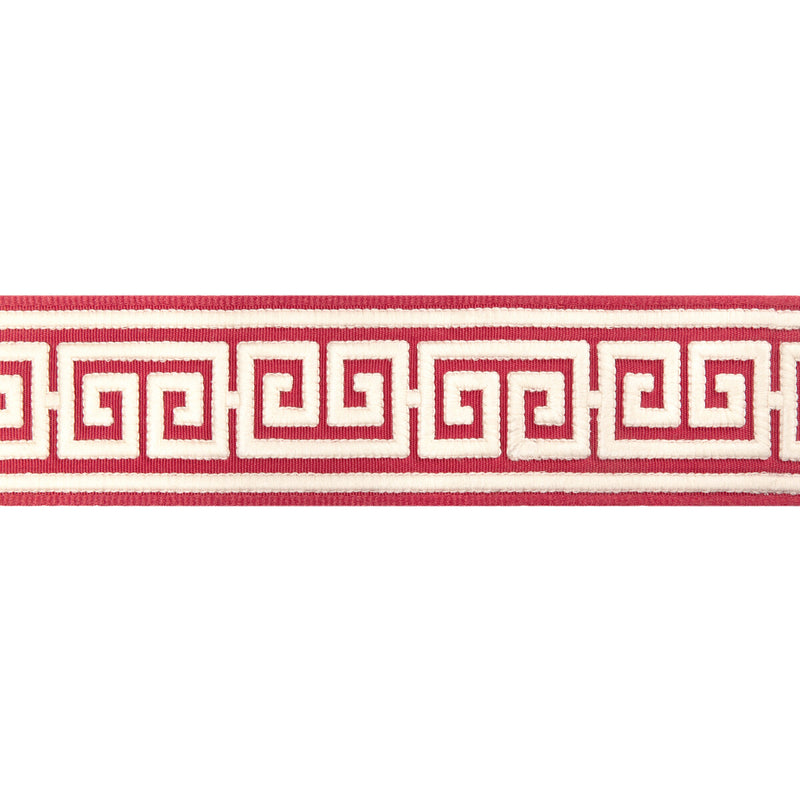 BRUNSCHWIG & FILS - PAROS TAPE- BERRY - Fabric by the Yard BERRY