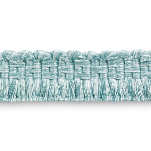 BRUNSCHWIG & FILS - MONTCEL BRUSH FRINGE - AQUA - Fabric By The YARD