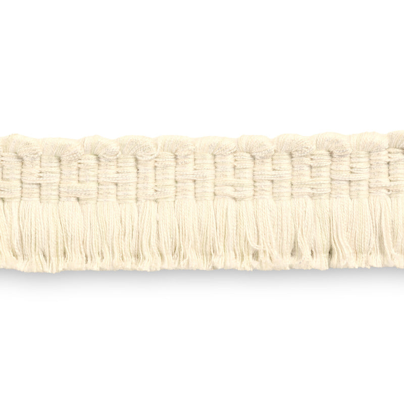 BRUNSCHWIG & FILS - MONTCEL BRUSH FRINGE - IVORY - Fabric By The YARD