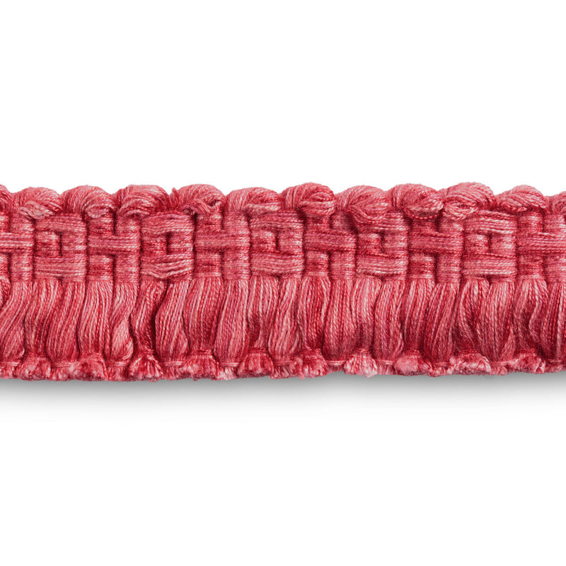 BRUNSCHWIG & FILS - MONTCEL BRUSH FRINGE - ROSE - Fabric By The YARD