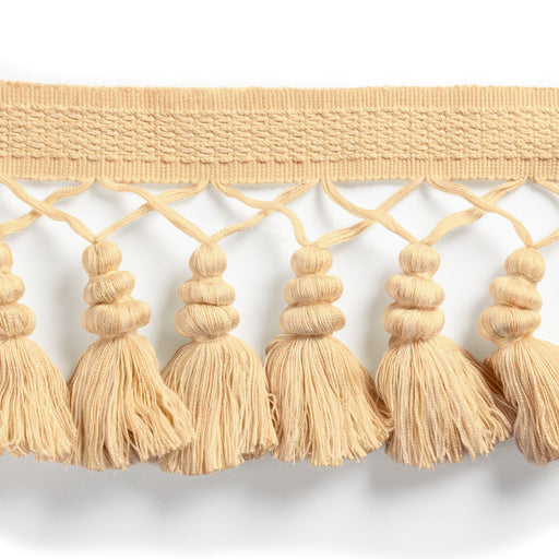 BRUNSCHWIG & FILS - MONTCEL TASSEL FRINGE - BEIGE - Fabric By The YARD