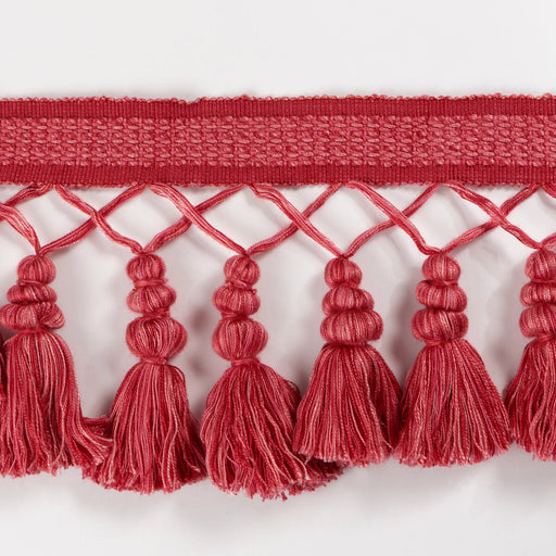 BRUNSCHWIG & FILS - MONTCEL TASSEL FRINGE - ROSE - Fabric By The YARD