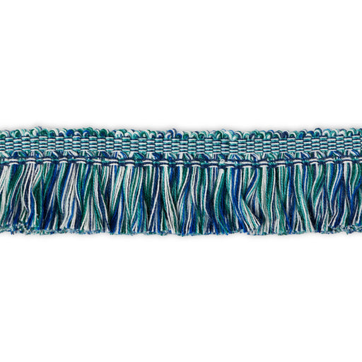 BRUNSCHWIG & FILS - SAVOIE MULTI FRINGE - AQUA - Fabric By The YARD