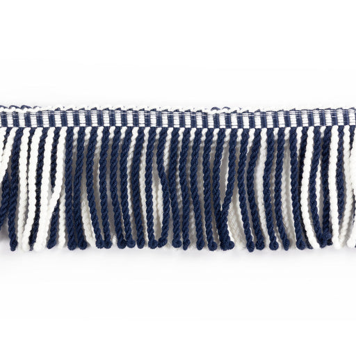 BRUNSCHWIG & FILS - SAVOIE BULLION - BLUE/IVORY - Fabric By The YARD