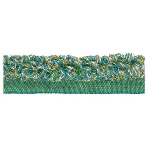 KRAVET DESIGN - ALOHA ROUCHE- TURQUOISE - Fabric by the Yard TURQUOISE