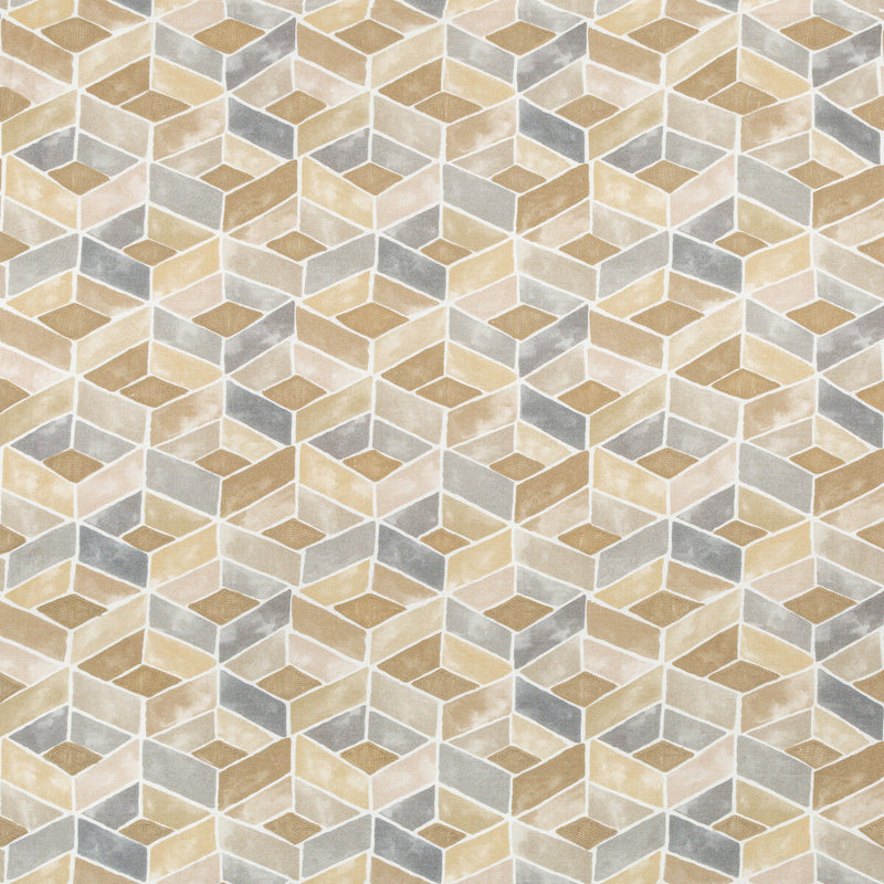 KRAVET COUTURE - TESSERAE- SANDSTONE - Fabric by the Yard SANDSTONE