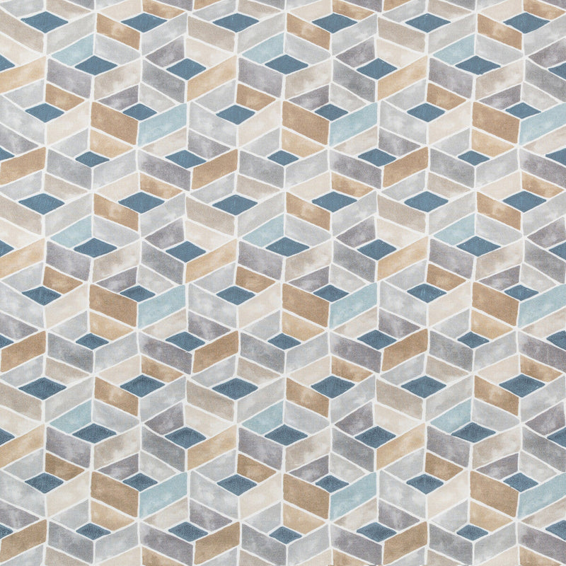 KRAVET COUTURE - TESSERAE- CHAMBRAY - Fabric by the Yard CHAMBRAY