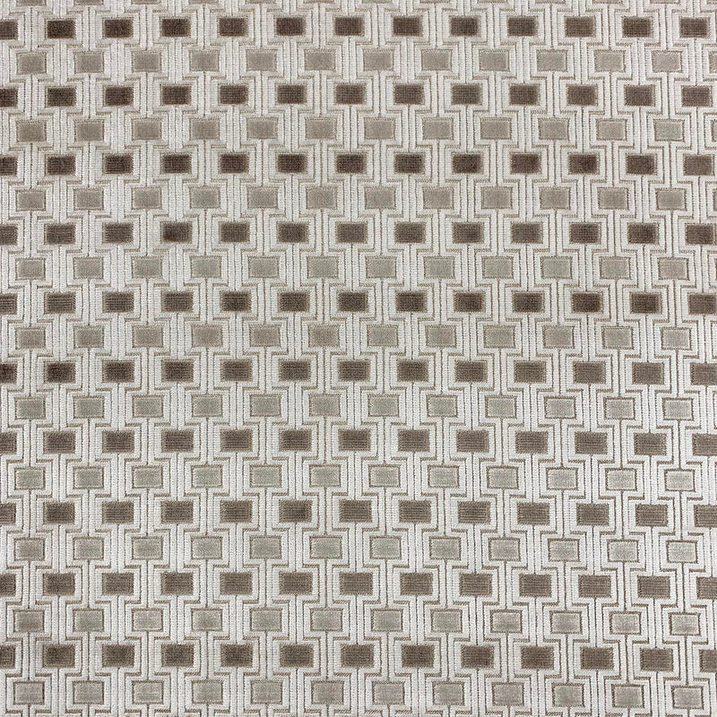TETRIS - NATURAL - Mag Fabrics - Fabric By The Yard