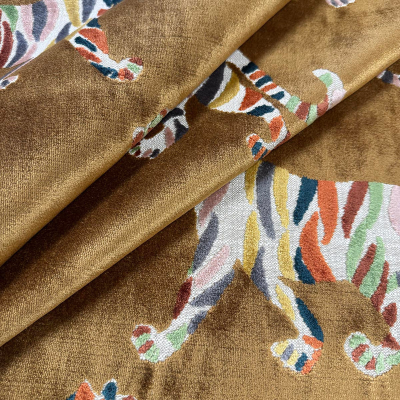 TIGRESS - CARAMEL - Mag Fabrics - Fabric By The Yard