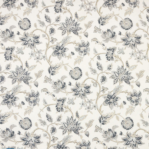 KRAVET BASICS - TIRU VINE- CHARCOAL - Fabric by the Yard CHARCOAL