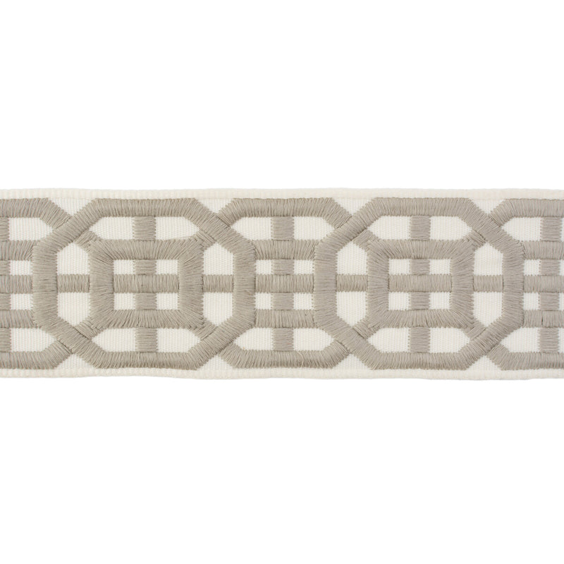 LEE JOFA - AVIGNON TAPE- GREY - Fabric by the Yard GREY