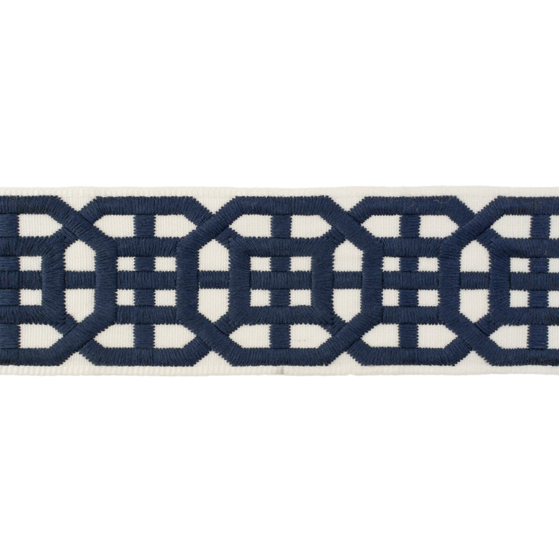 LEE JOFA - AVIGNON TAPE- NAVY - Fabric by the Yard NAVY