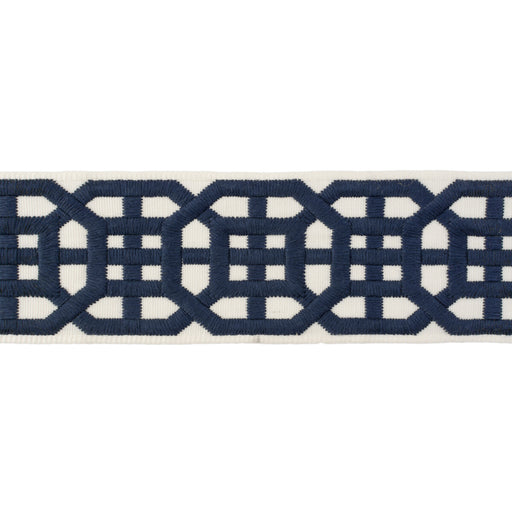 LEE JOFA - AVIGNON TAPE- NAVY - Fabric by the Yard NAVY