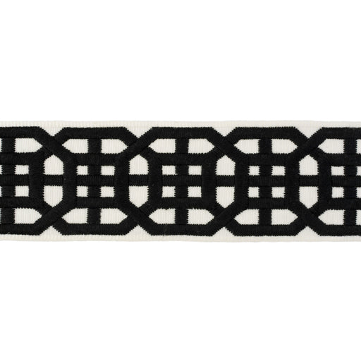 LEE JOFA - AVIGNON TAPE- BLACK - Fabric by the Yard BLACK