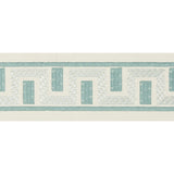 LEE JOFA - SEACLIFFE TAPE- AQUA - Fabric by the Yard