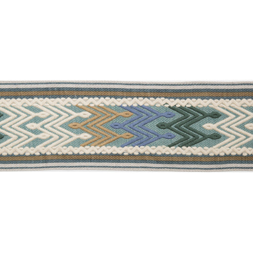 LEE JOFA - TANA TAPE- LAGOON/TEAL - Fabric by the Yard LAGOON/TEAL