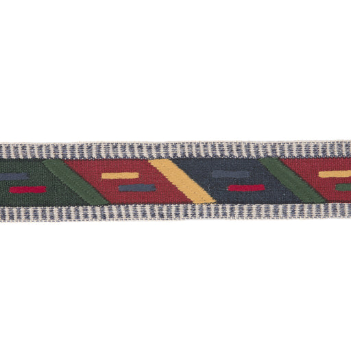 LEE JOFA - ABBE TAPE- MULTI/BLUE - Fabric by the Yard MULTI/BLUE