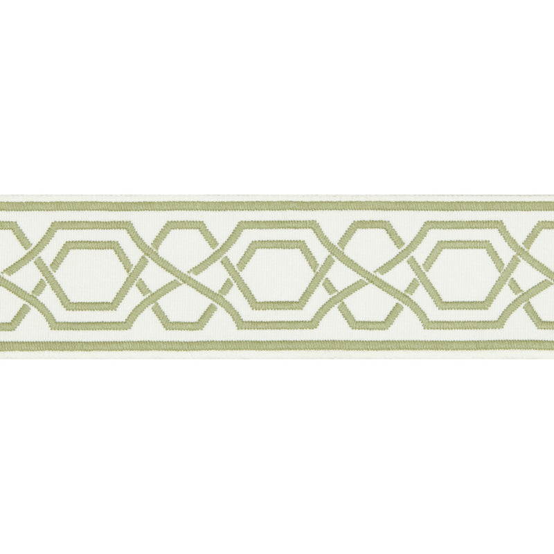 LEE JOFA - YVES TAPE- GREEN - Fabric by the Yard GREEN
