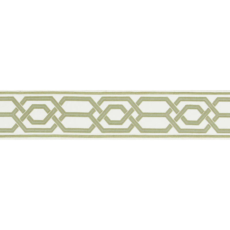 LEE JOFA - YVES TAPE II- GREEN - Fabric by the Yard GREEN