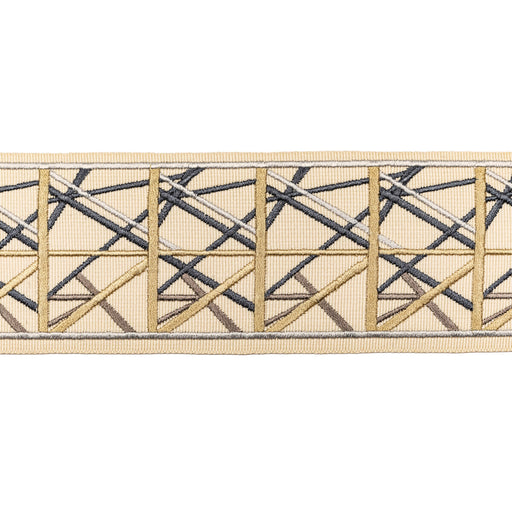 LEE JOFA MODERN - SIMPATICO TAPE- BLACKENED - Fabric by the Yard BLACKENED