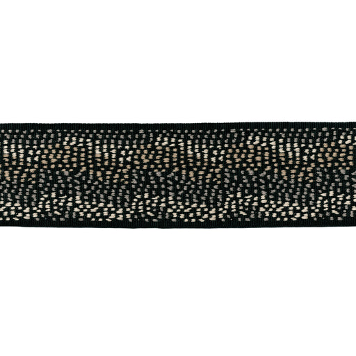 LEE JOFA MODERN - SURGE TAPE- BLACKENED - Fabric by the Yard BLACKENED