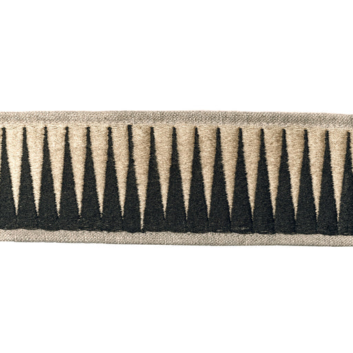 LEE JOFA MODERN - BRAVADO TAPE- EBONY IVORY - Fabric by the Yard EBONY IVORY