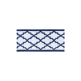 LEE JOFA - MOROCCAN EMB BORDER- NAVY - Fabric by the Yard