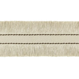 LEE JOFA - CUT RUCHE FRINGE- FLAX & BRONZE - Fabric by the Yard
