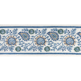 LEE JOFA - BREMHILL EMB TAPE- BLUE - Fabric by the Yard
