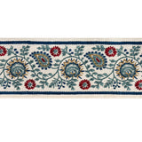 LEE JOFA - BREMHILL EMB TAPE- NAVY - Fabric by the Yard