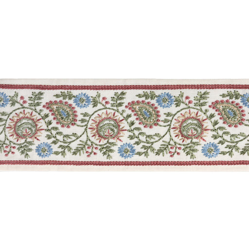 LEE JOFA - BREMHILL EMB TAPE- ROSE - Fabric by the Yard ROSE
