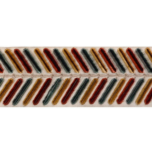 LEE JOFA - WINGFIELD EMB TAPE- GROVE - Fabric by the Yard GROVE