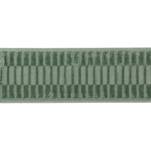 LEE JOFA - ELSTON VELVET TAPE- AQUA - Fabric by the Yard AQUA