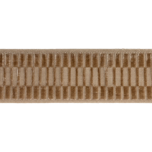LEE JOFA - ELSTON VELVET TAPE- SAND - Fabric by the Yard SAND
