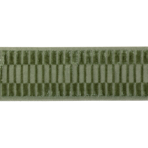 LEE JOFA - ELSTON VELVET TAPE- LEAF - Fabric by the Yard LEAF