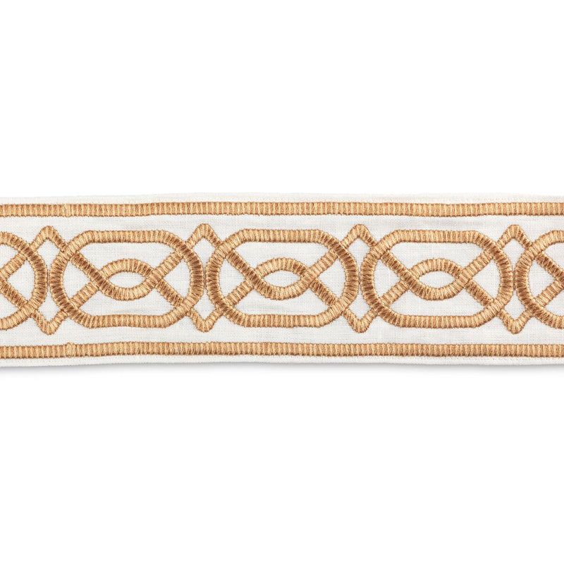 LEE JOFA - SHIRE EMB TAPE - WHEAT - Fabric By The YARD