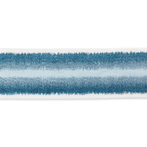 LEE JOFA - HAYNES EMB TAPE - INDIGO - Fabric By The YARD