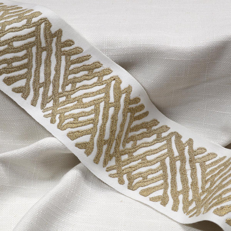 TRELLI EMB TAPE - NUGGET - Mag Fabrics - Trim By The Yard