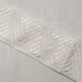 TRELLI EMB TAPE - PEARL - Mag Fabrics - Trim By The Yard