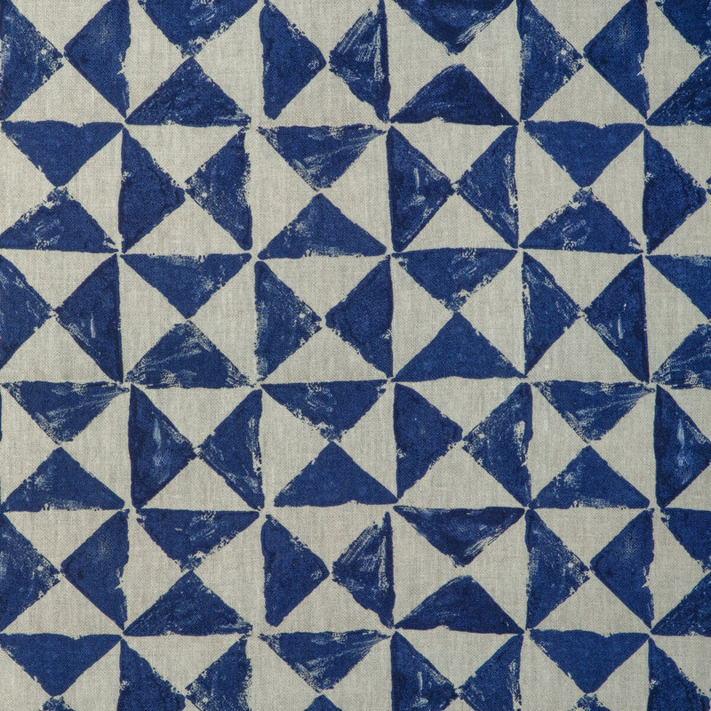 KRAVET BASICS - TRIQUAD- INDIGO - Fabric by the Yard INDIGO