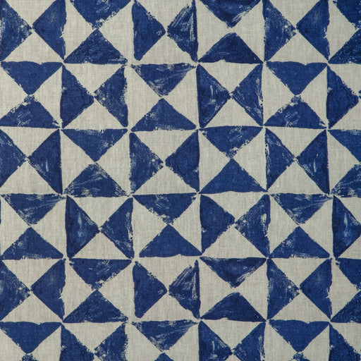 KRAVET BASICS - TRIQUAD- INDIGO - Fabric by the Yard INDIGO