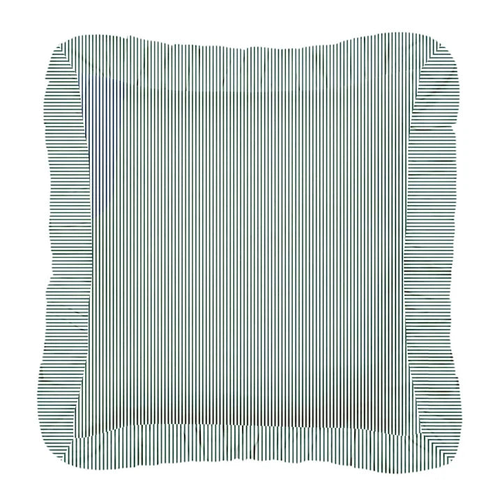 Laura Park - 22x22 Ticking Stripe Pillow - Indigo