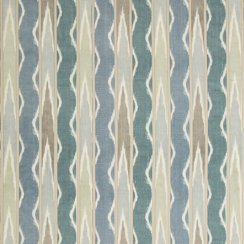 KRAVET COUTURE - UBUD- SEAGLASS - Fabric by the Yard SEAGLASS