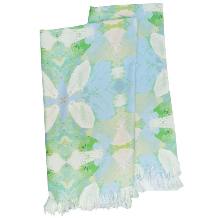 Laura Park - Throw Blankets - Elephant Falls