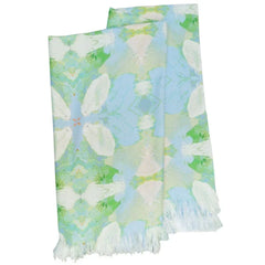 Elephant Falls Fringe Throw Blanket, 65" x 54"