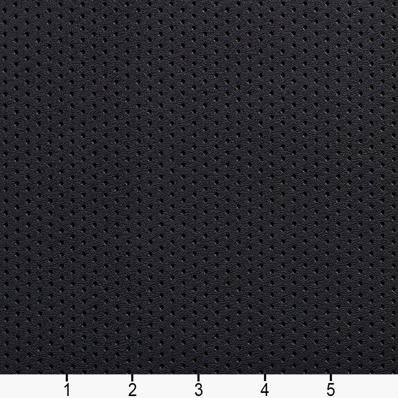 Charlotte - V129 - Black Perforated - Fabric by the Yard - V129 - V129_Ruler
