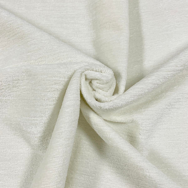 VELVET - SNOW - Mag Fabrics - Fabric By The Yard