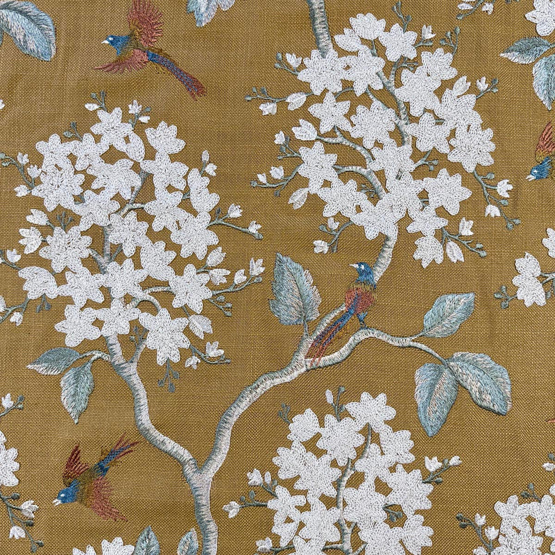 VIRGIE - GOLD - Mag Fabrics - Fabric By The Yard